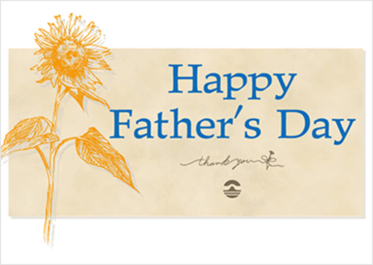 お取り寄せ料亭 とみやま 父の日ギフトカード V．Happy  Father's  Day Happy　Father's　Day