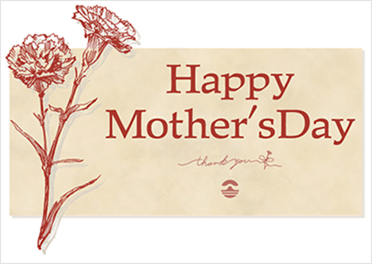お取り寄せ料亭 とみやま 母の日ギフトカード N．Happy  Mother's  Day Happy　Mother's　Day