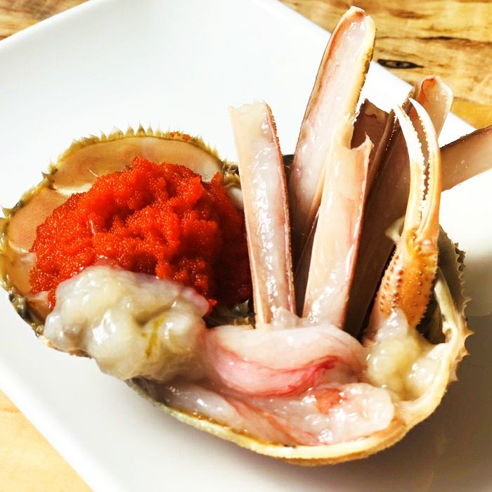 お取り寄せ料亭 とみやま 香箱ガニの船上漬け
